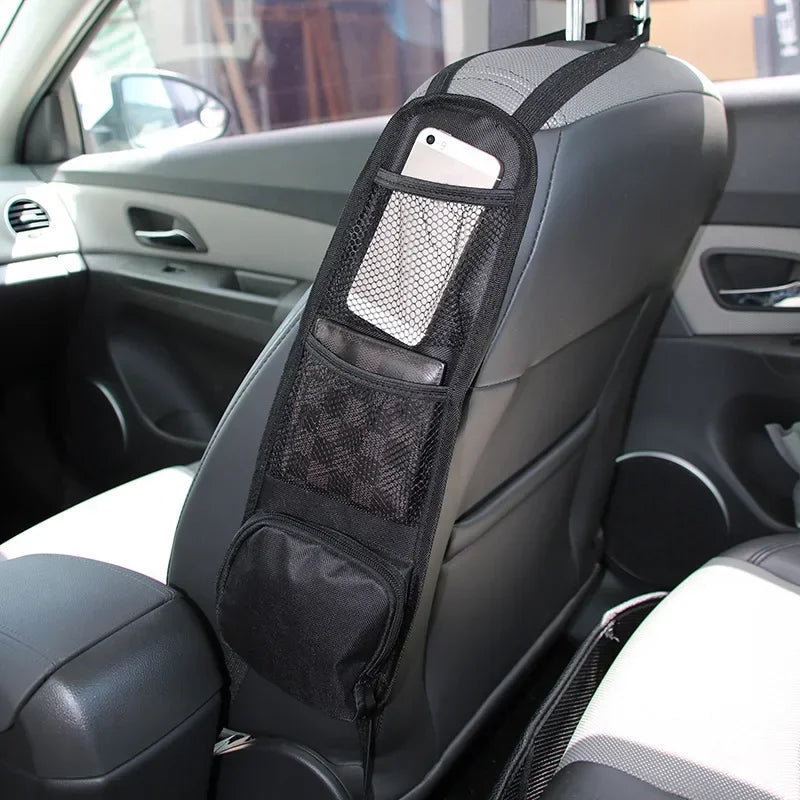 Organisateur de Siège Arrière "Kick Mat" – Protection Anti-Salissures & Rangement