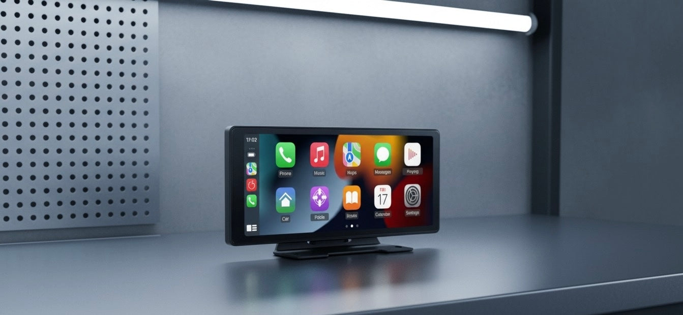 Écran Apple CarPlay & Android Auto Sans Fil