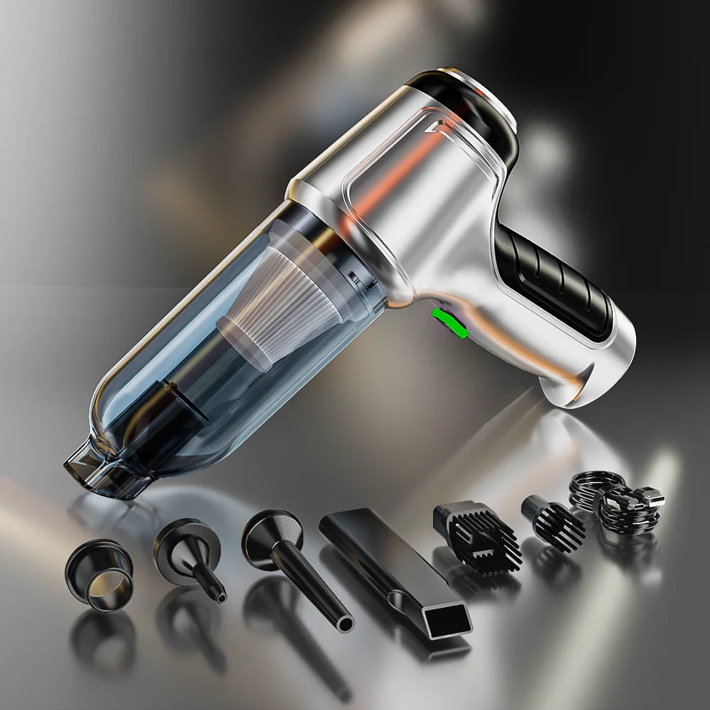 NOVA DRIVE Portable Cordless Car Vacuum Cleaner