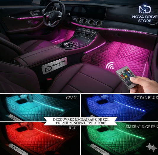 Kit Éclairage d'Ambiance NovaDrive : Pack LED Intérieur Connecté