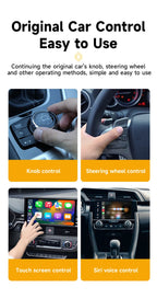 NOVA DRIVE 2-in-1 Wireless CarPlay & Android Auto Adapter