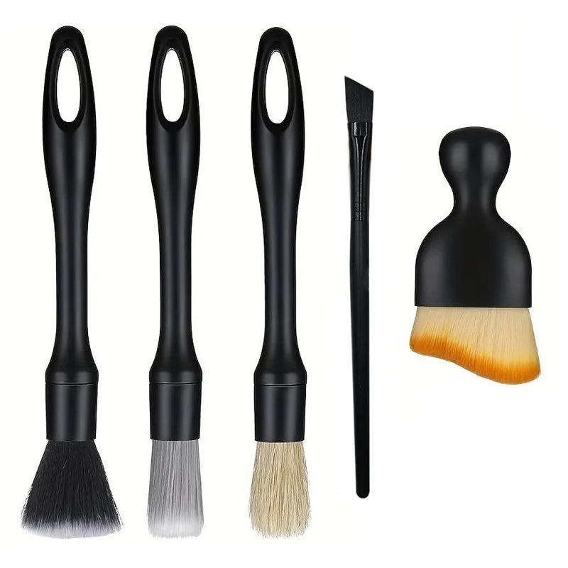 Kit de Pinceaux de Nettoyage de Précision Intérieur & Extérieur