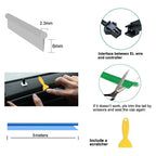 NOVA DRIVE 5M Blue USB Car Interior Ambient Light Strip