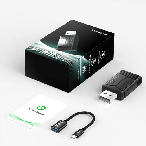 NOVA DRIVE 2-in-1 Wireless CarPlay & Android Auto Adapter