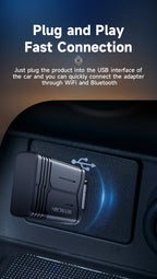 NOVA DRIVE 2-in-1 Wireless CarPlay & Android Auto Adapter