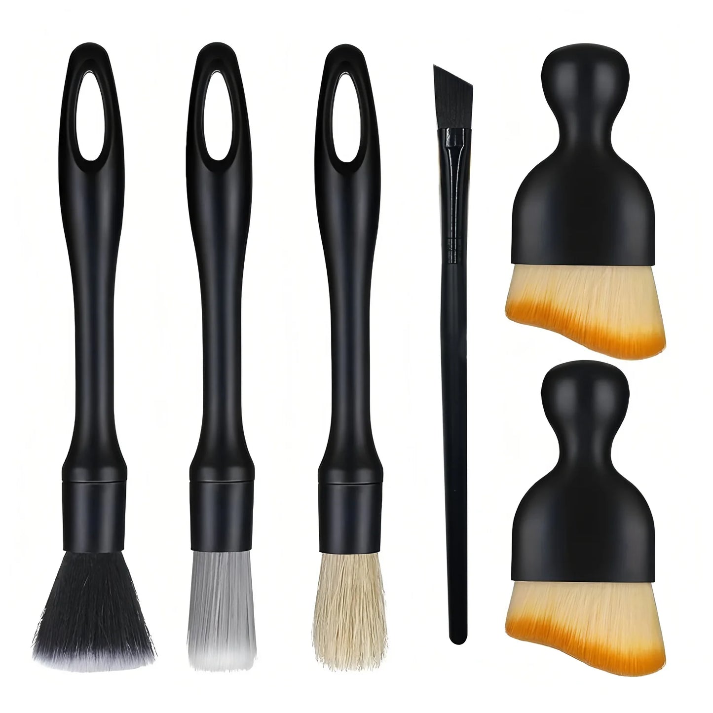 Kit de Pinceaux de Nettoyage de Précision Intérieur & Extérieur