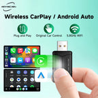 NOVA DRIVE 2-in-1 Wireless CarPlay & Android Auto Adapter