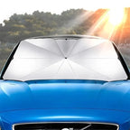 NOVA DRIVE Foldable Car Windshield Sunshade Umbrella – Large