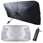 NOVA DRIVE Foldable Car Windshield Sunshade Umbrella – Large