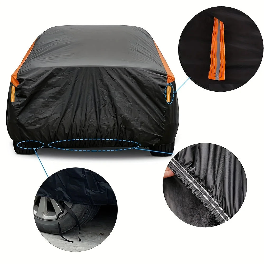 Housse de Protection Auto Premium – Imperméable, Anti-UV & Toutes Saisons